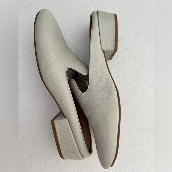 Wayne Flex Leather Suede Mules Off White Grey tone - Picture 5 of 9